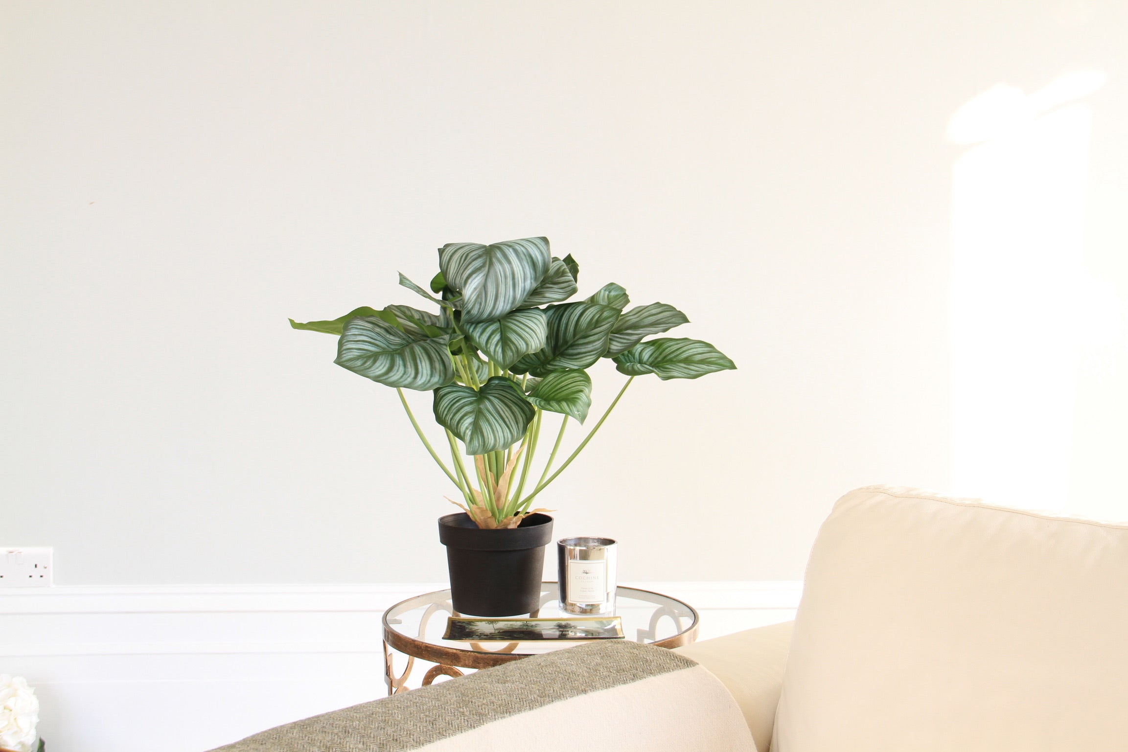 Realistic artificial indoor plants, faux potted plants of highest quality materials